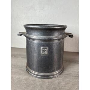 Vintage Wilton Armetale Country Ware Pewter Ice Bucket Canister stamped 1975